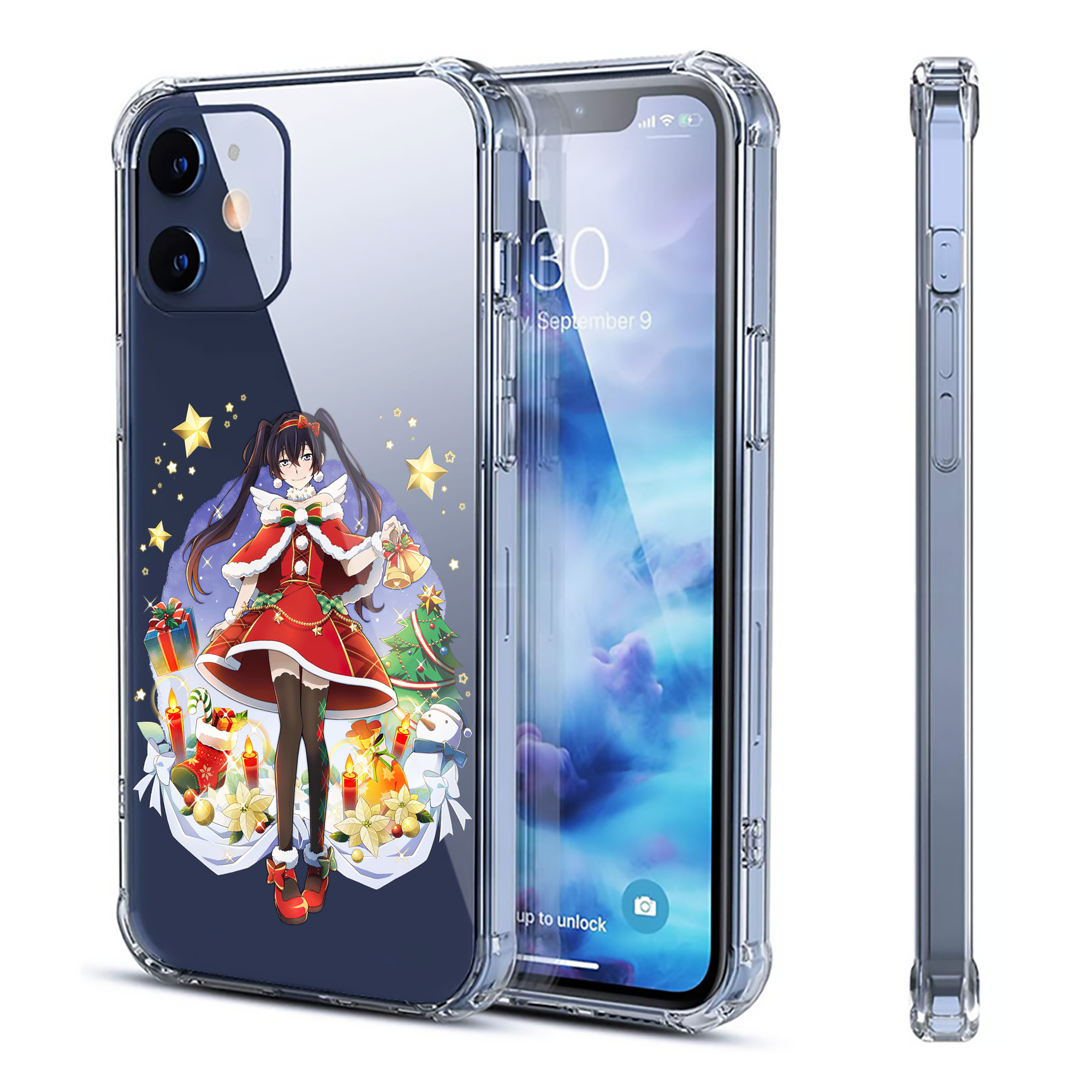 （画像用） 文豪ストレイドッグス Bungo Stray Dogs 【iPhone 12シリーズ対応】透明スマホケース（クリアソフトケース）
